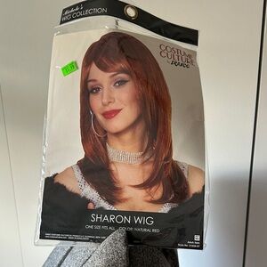 Sharon Wig by - Vibrant Red